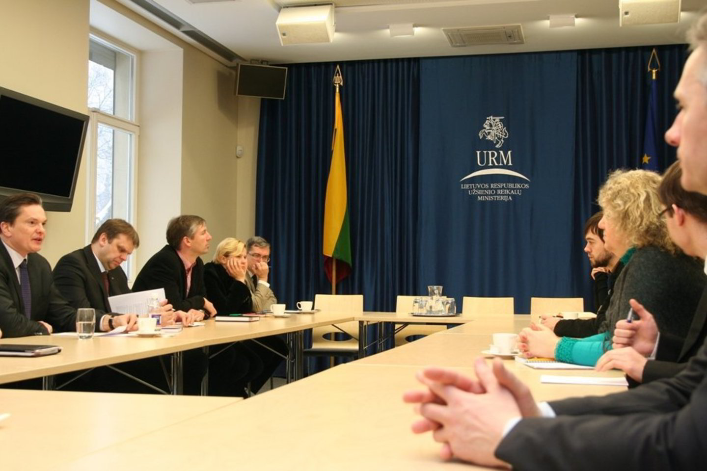 Užsienio reikalų ministerijoje – diskusija su mokslininkais ir ekspertais Baltarusijos klausimu.
