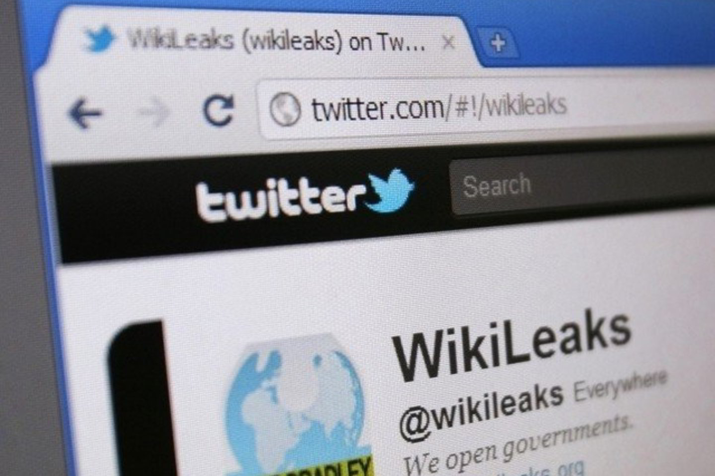 JAV siekia gauti „Twitter“ duomenis apie „WikiLeaks“ aktyvistus.