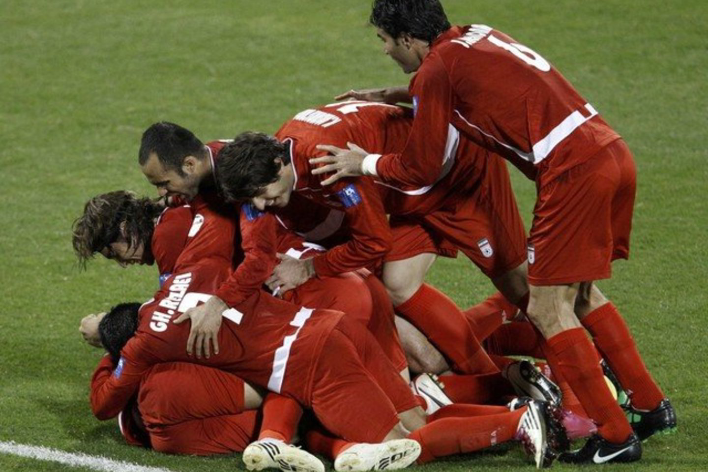 Irano futbolininkai iškovojo pergalę.