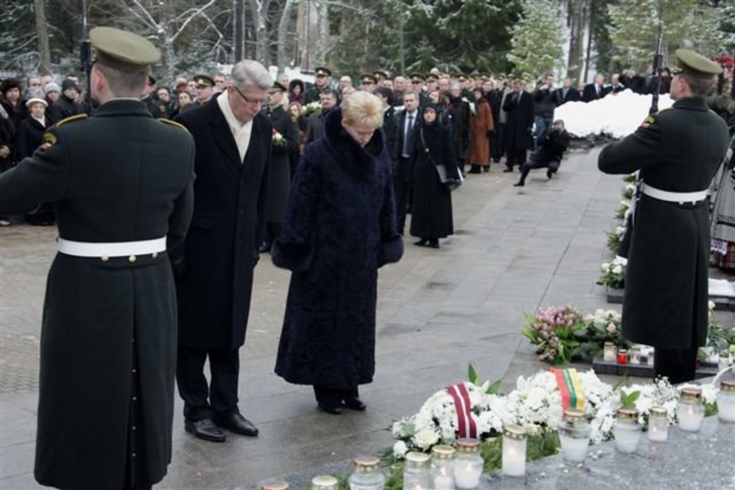 D.Grybauskaitė: „Nepriklausomybei apginti pasitelkėme visų žmonių tikėjimą laisve ir tiesa“.