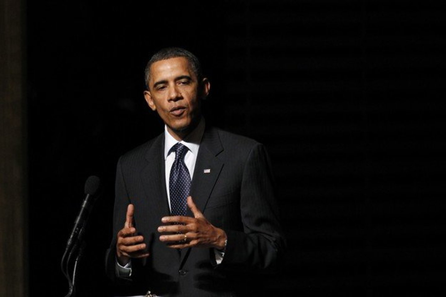 B.Obama susitiko su Gruzijos vadovu.