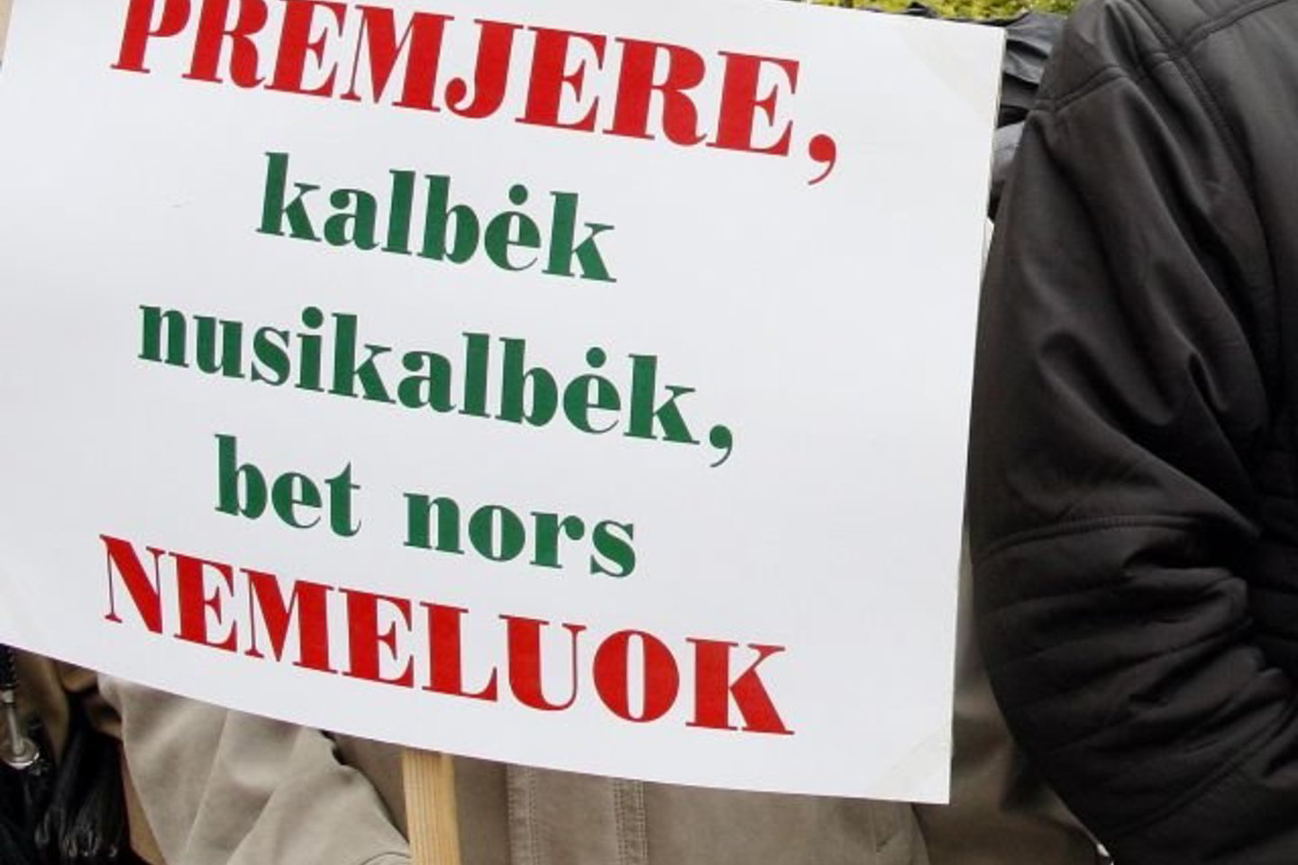 Lietuvos profesinių sąjungų konfederacija leista surengti mitingą iki renginio likus daugiau nei parai.