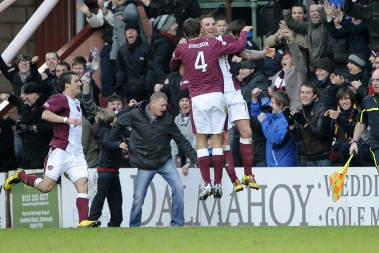 "Hearts" sumažino atsilikimą nuo "Rangers".