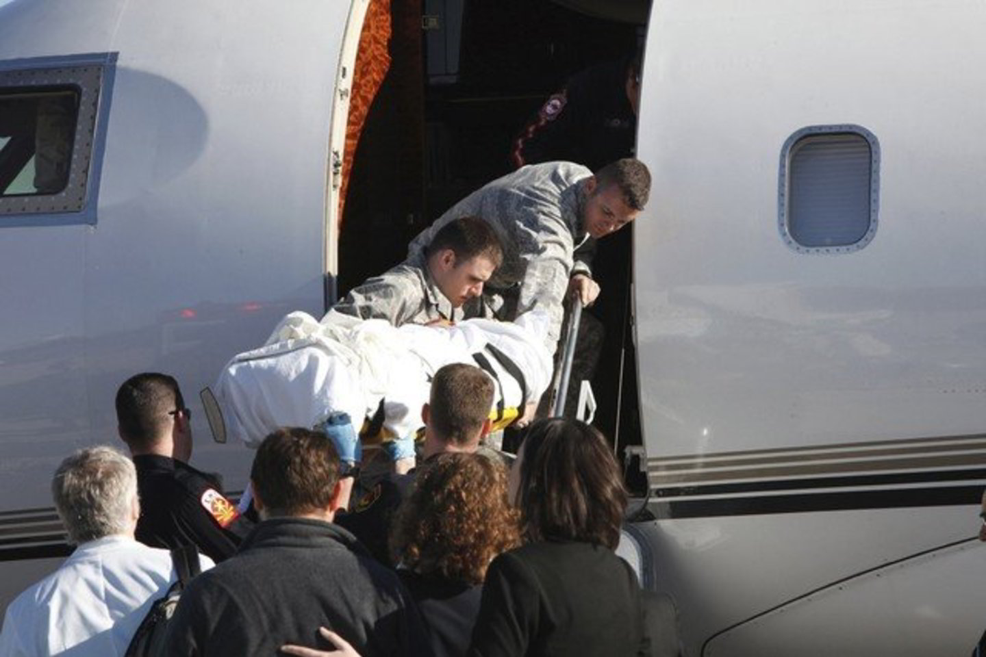 Politikė į Teksasą atskraidinta privačiu milijardieriaus lėktuvu.