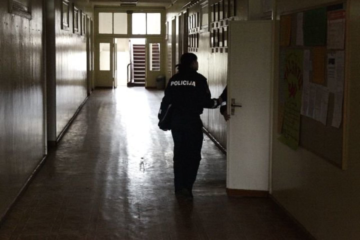 Nusikaltimus tiria policija.