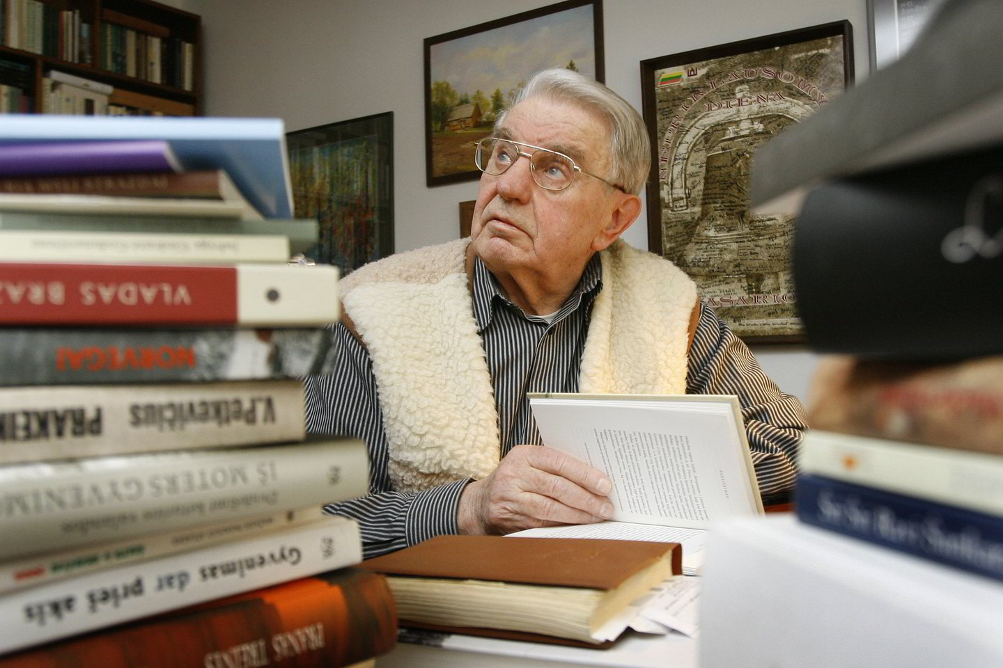Poetas J.Marcinkevičius iš reanimacijos perkeltas į Neurochirurgijos skyrių.