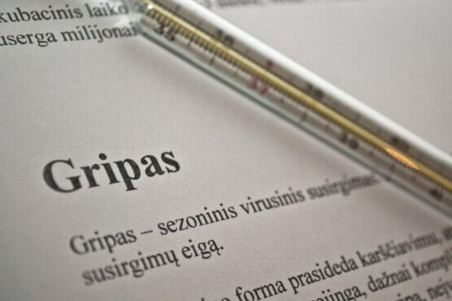 Klaipėdoje paskelbta gripo epidemija.