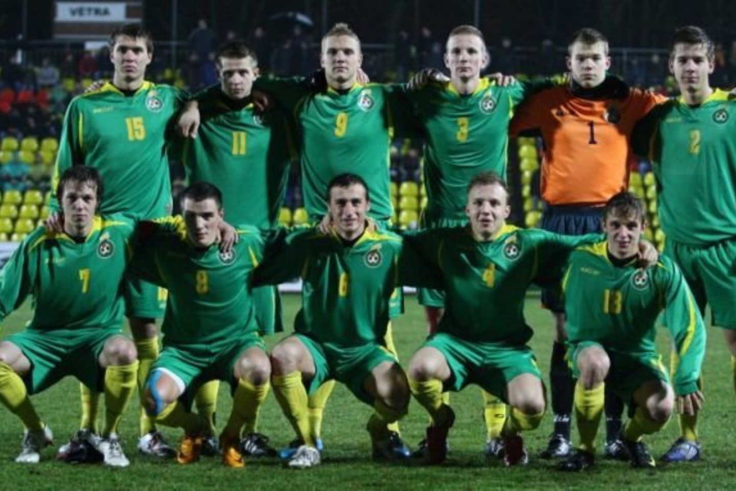 U-21 rinktinės žaidėjai praėjusiame atrankos cikle.