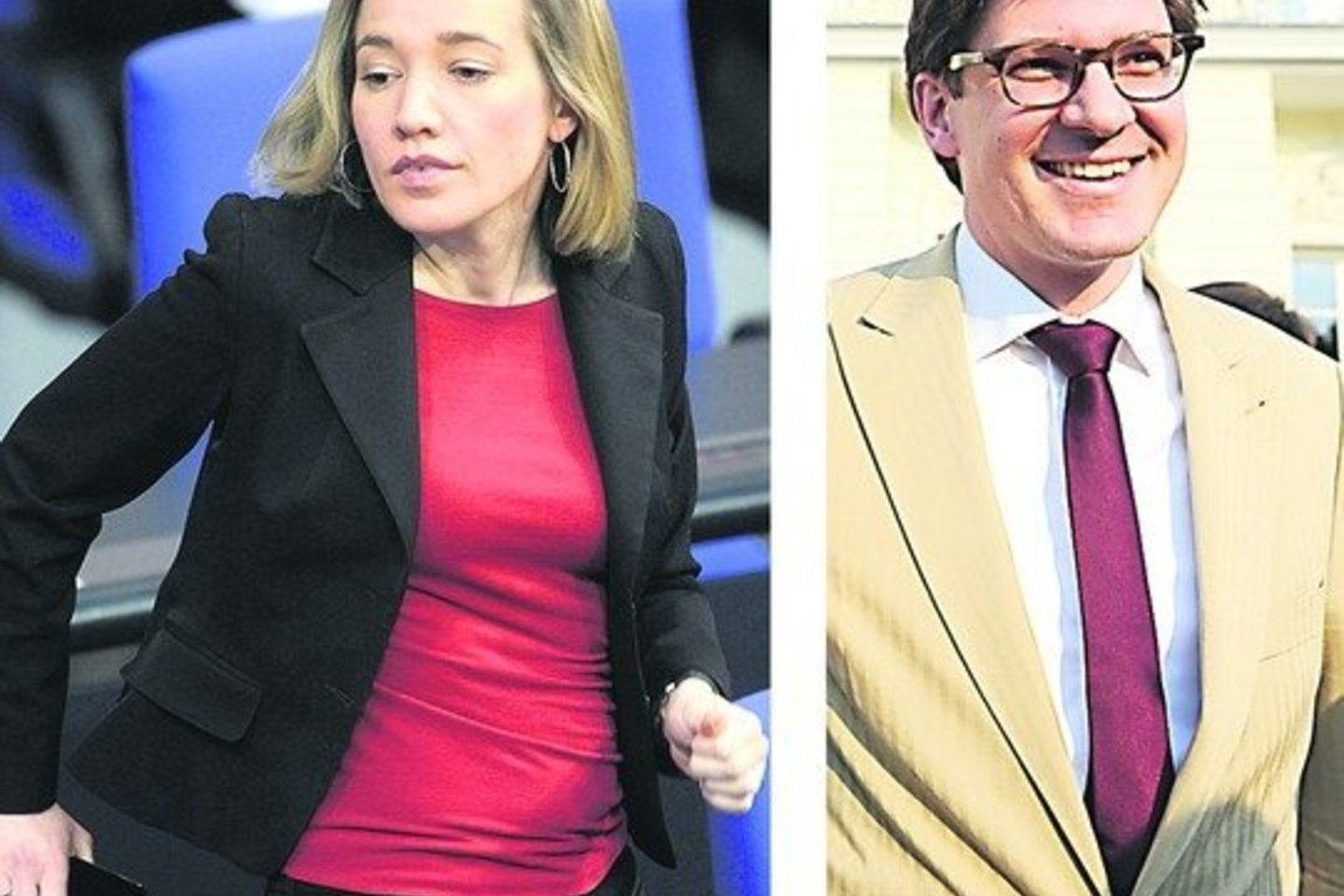 Pasigrožėję fotografų įamžintu jau apvalėjančiu ministrės K.Schröder pilvuku, vokiečiai ėmė karštai diskutuoti, kaip politikė derins vaiko auginimą su darbu ir kaip dalysis pareigomis su vyru O.Schröderiu (nuotr. dešinėje).