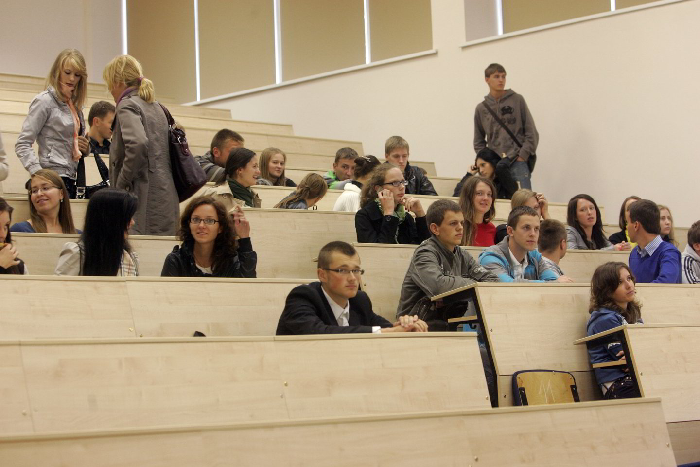 Ministras mano, kad valstybė antrą kartą studento drausti neturėtų.