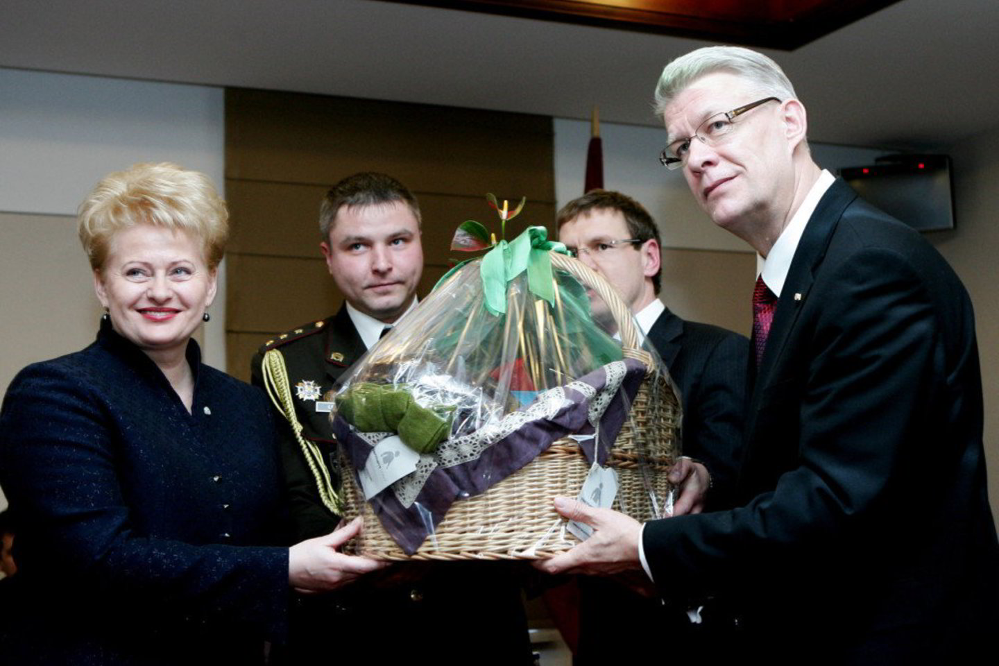Lietuvos ir Latvijos vadovai dalyvavo verslo forume.