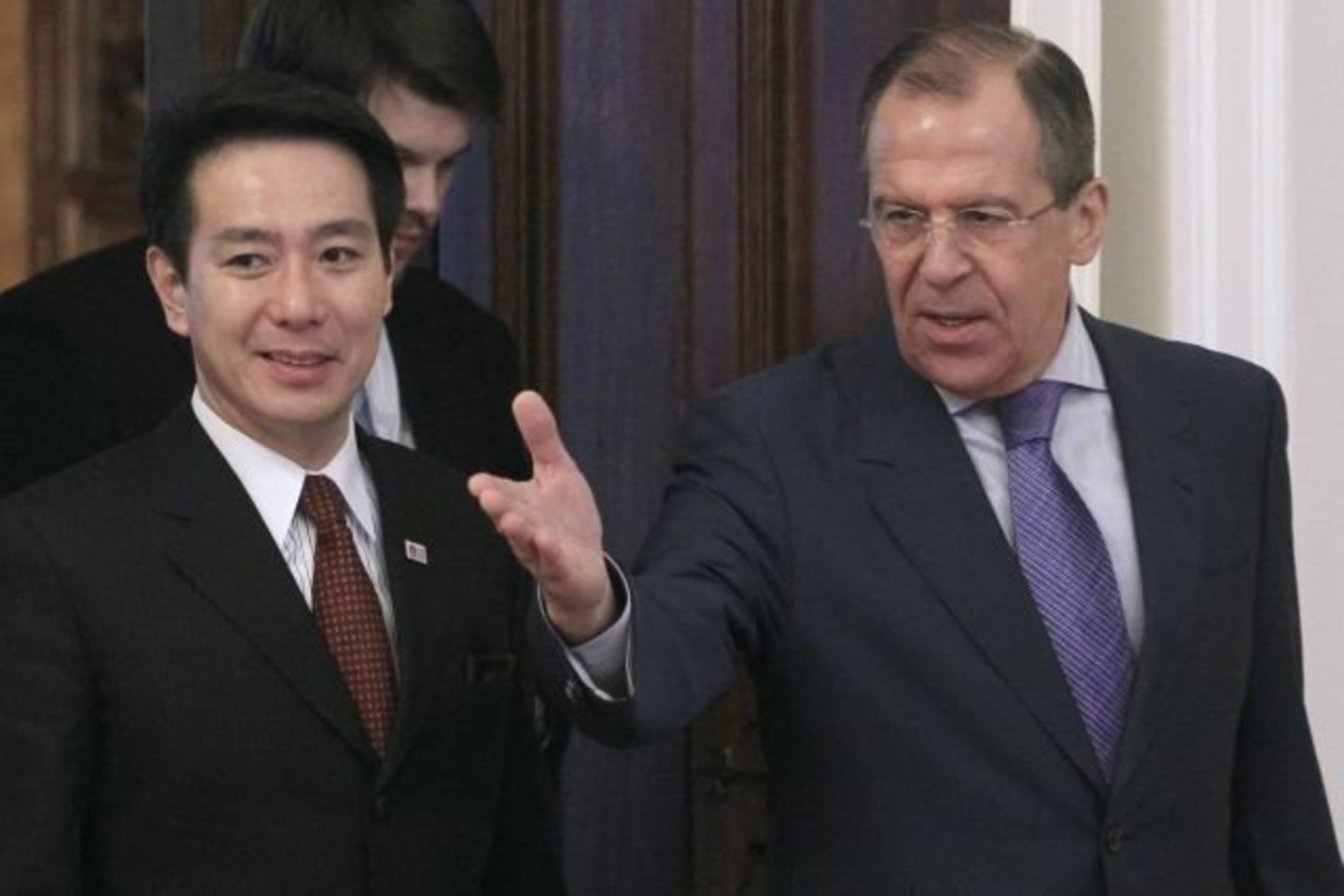Svečią iš Japonijos priėmė Rusijos užsienio reikalų ministras S.Lavrovas.