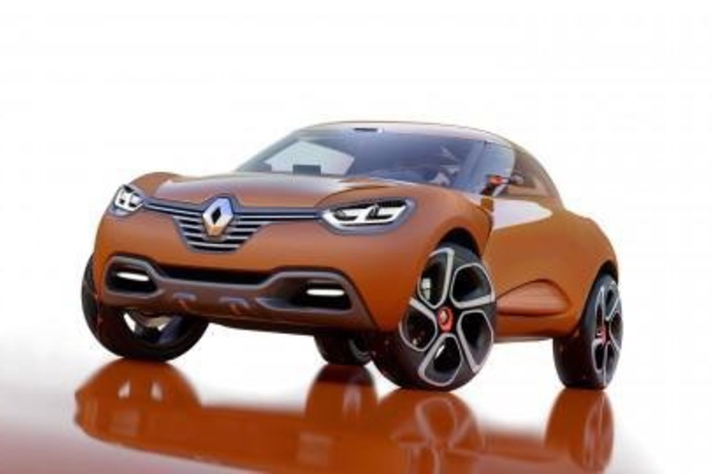 „Renault CAPTUR“ proporcijos ir grakščios linijos kuria judėjimo ir lengvumo įspūdį.
