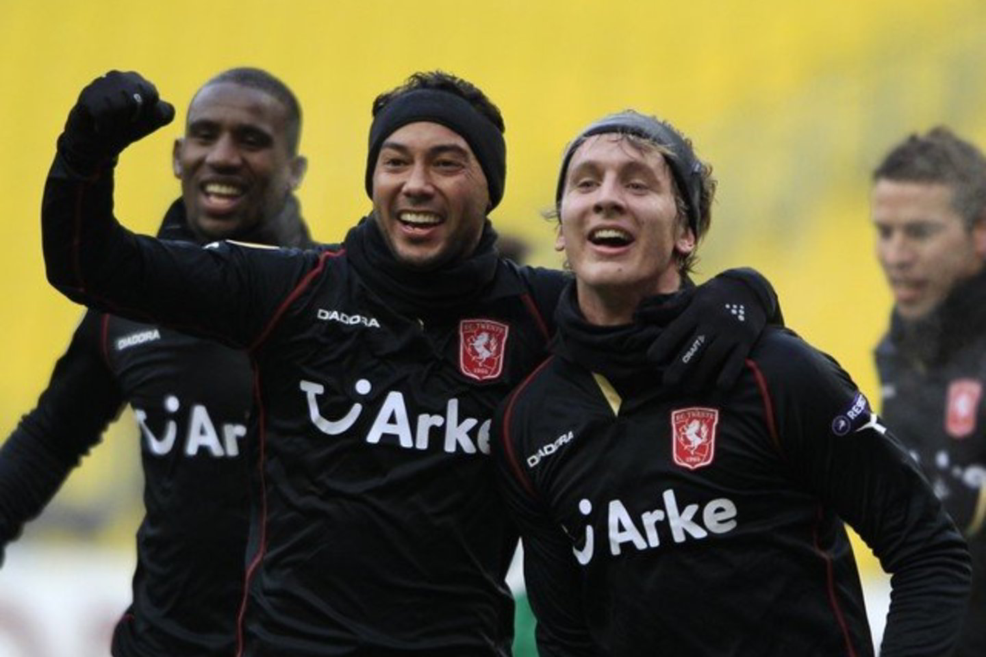 "Twente" futbolininkai šventė pergalę.