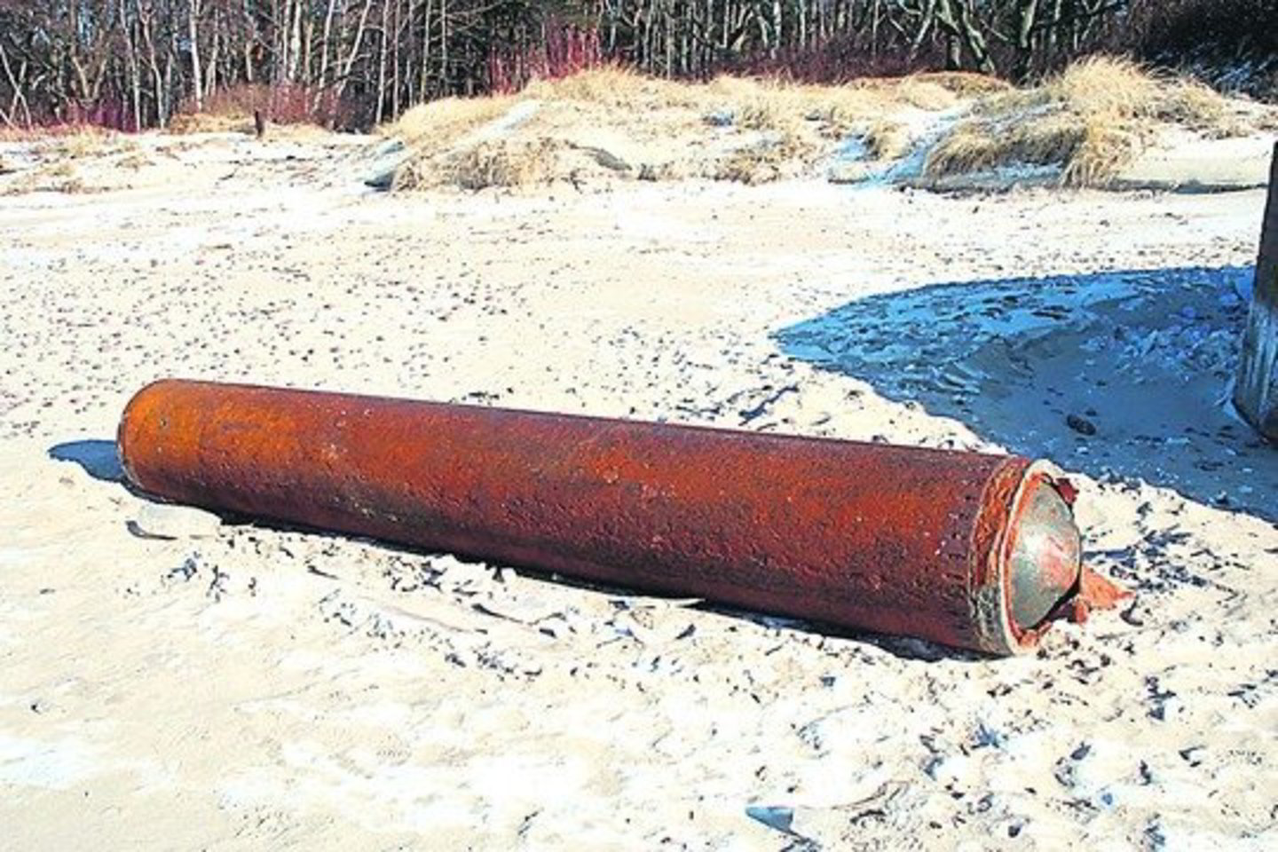 Rastoji torpedos dalis papildys Antrojo pasaulinio karo relikvijų ekspoziciją Giruliuose.