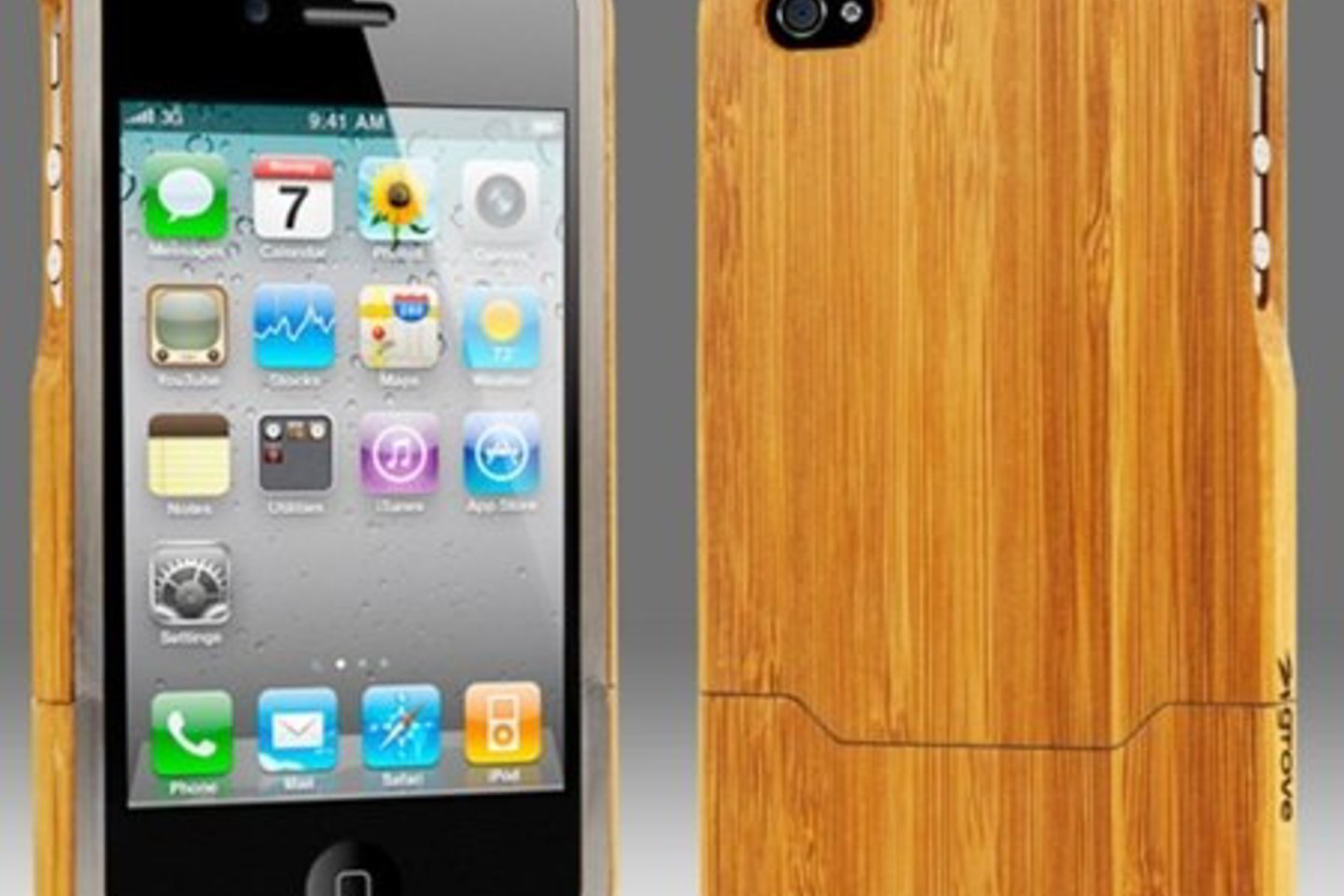 Bambukiniu korpusu jau pasipuošė ir „iPhone“.