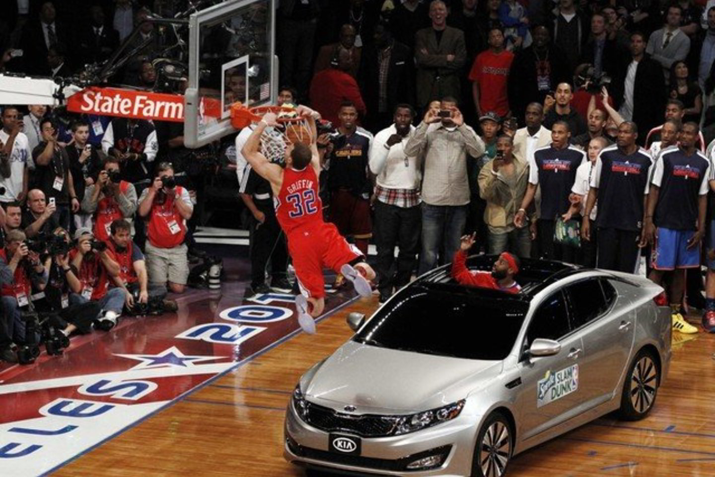 Los Andželo „Clippers“ naujokas paveržė šių metų NBA Oro karaliaus titulą.