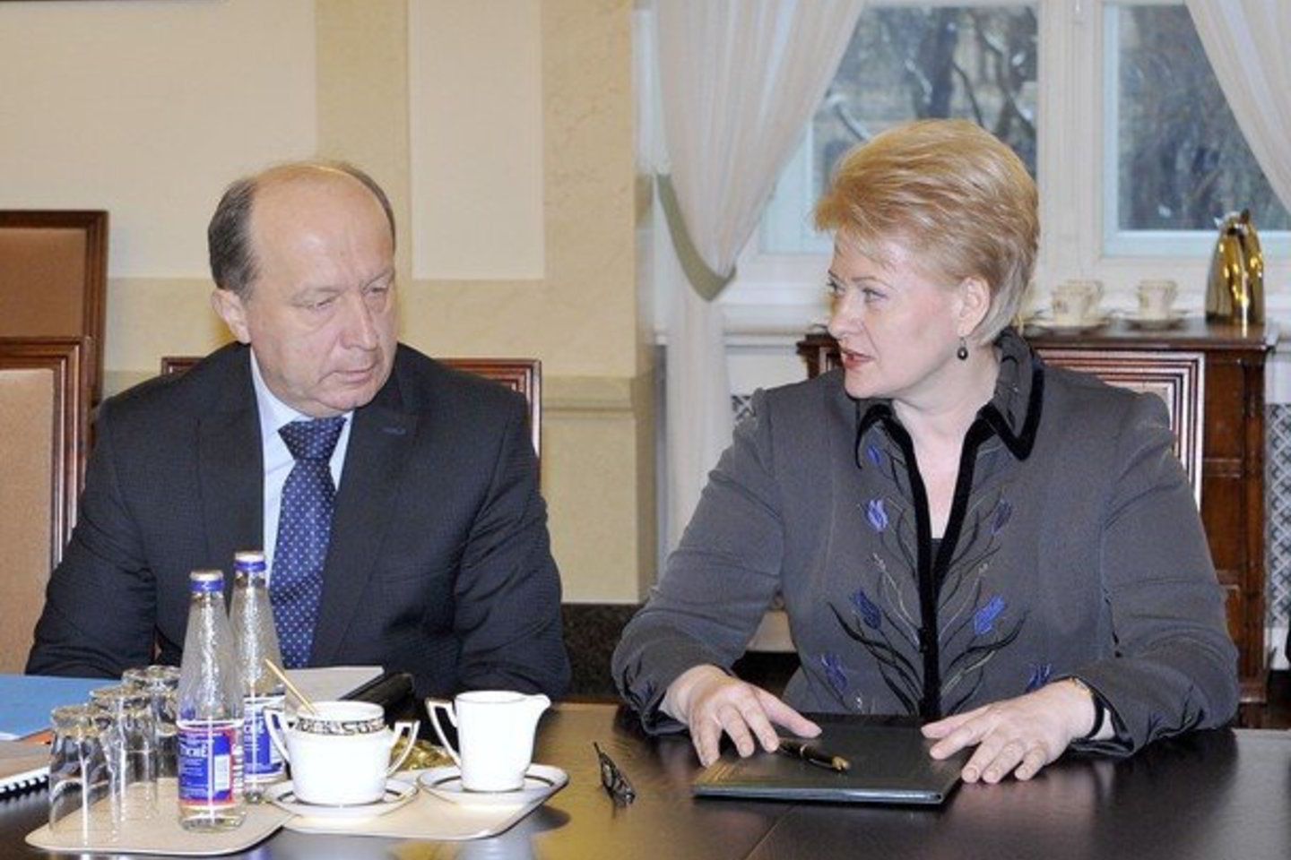 A.Kubilius sako nematantis įtampų tarp savęs ir prezidentės.