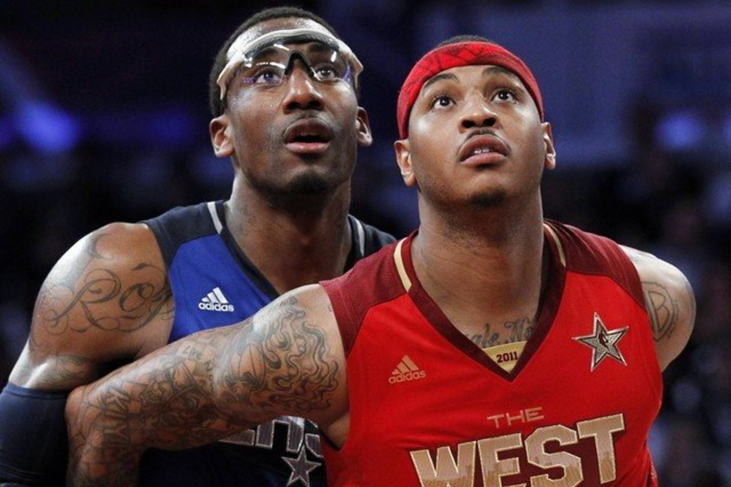 A.Stoudemire'as ir C.Anthony tapo komandos draugais.