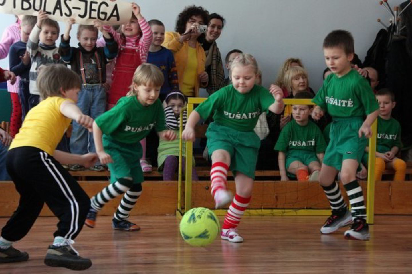 Akimirkos iš "Futboliuko" šventės lopšelyje-darželyje "Vilnelė".