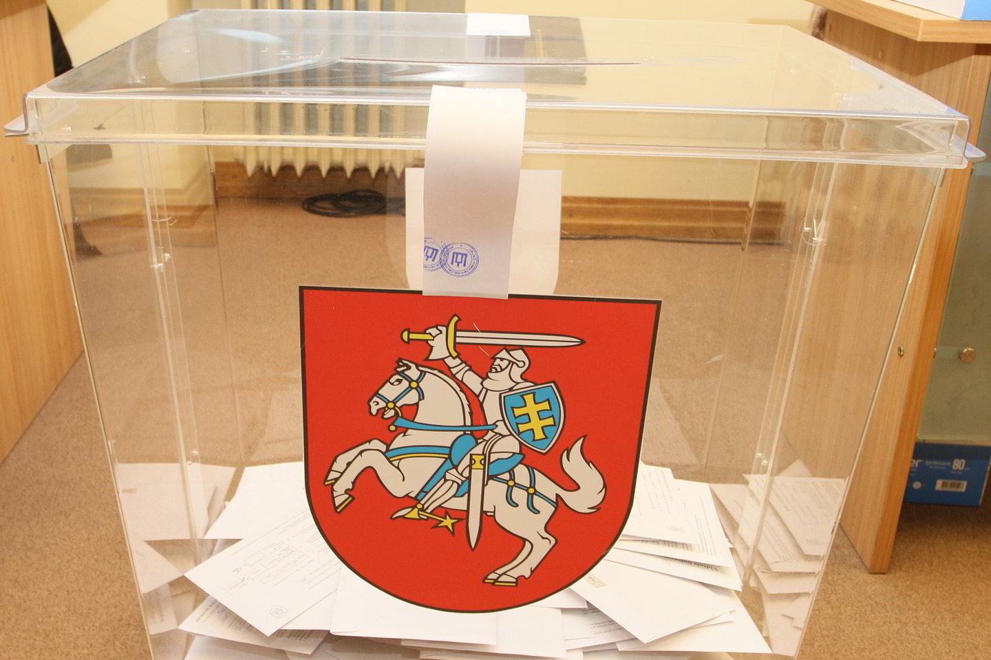 Balsavimas vyks nuo 7 iki 20 valandos.