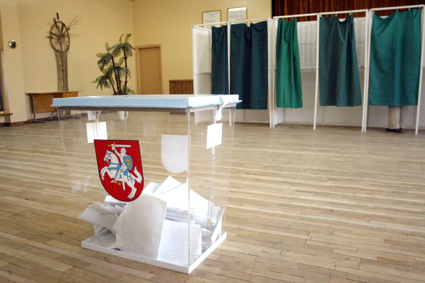 Rinkėjai Kaune - kol kas pasyvūs.