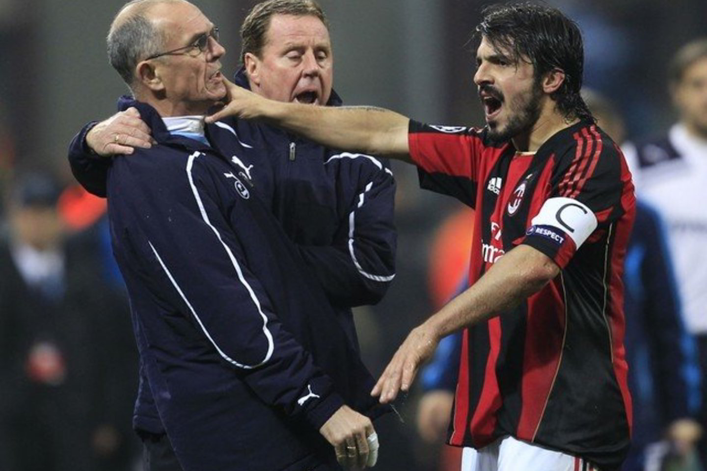 G.Gattuso neseniai sulaukė sankcijų už išpuolį prieš „Tottenham Hotspur“ trenerio asistentą Joe Jordaną per Čempionų lygos mačą.