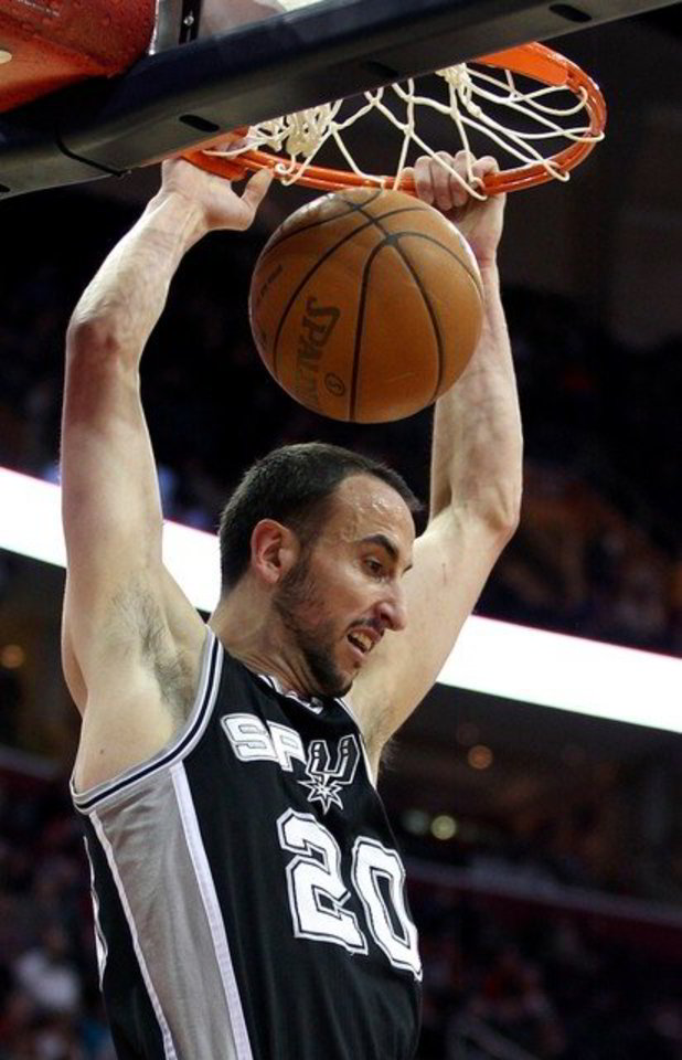 "Spurs" žaidžia galingai.