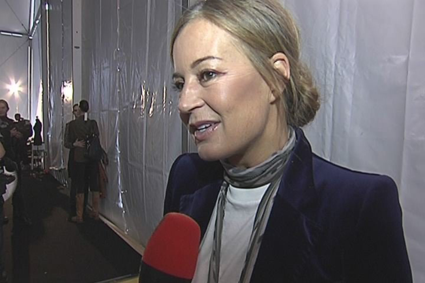 "Just Cavalli" kolekcijos demonstravimo metu "Mis Visata 1977" Roberto Cavalli žmona Eva Cavalli davė interviu lrytas.lt.
