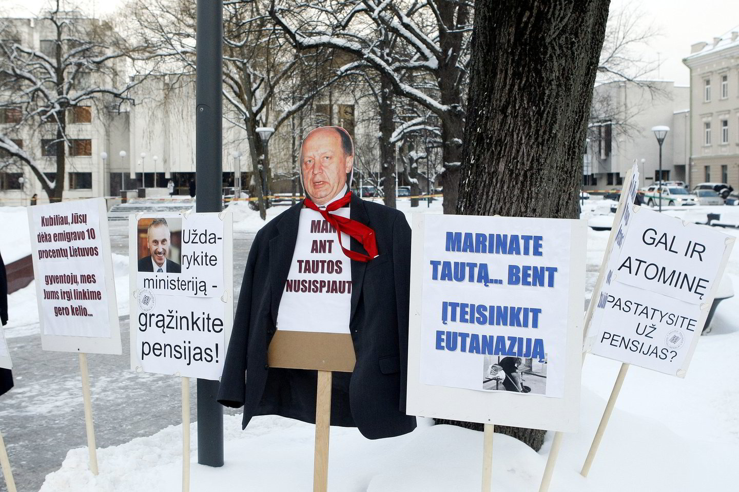 Profsąjungos mitingą rengia kovo 19 dieną.