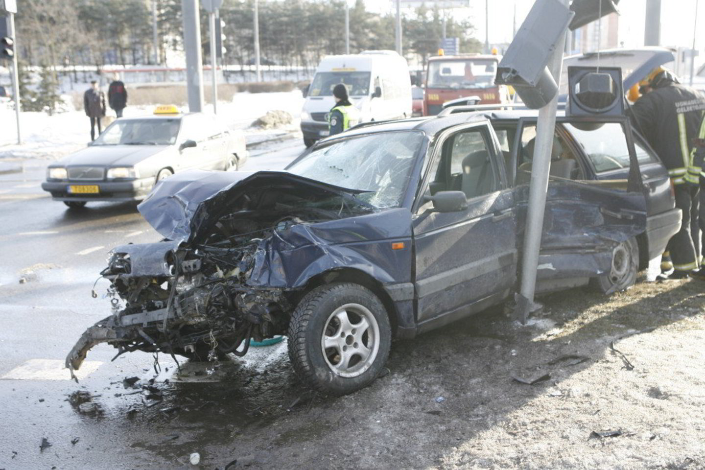 Policininkų nepraleido „VW Passat“ vairuotojas.
