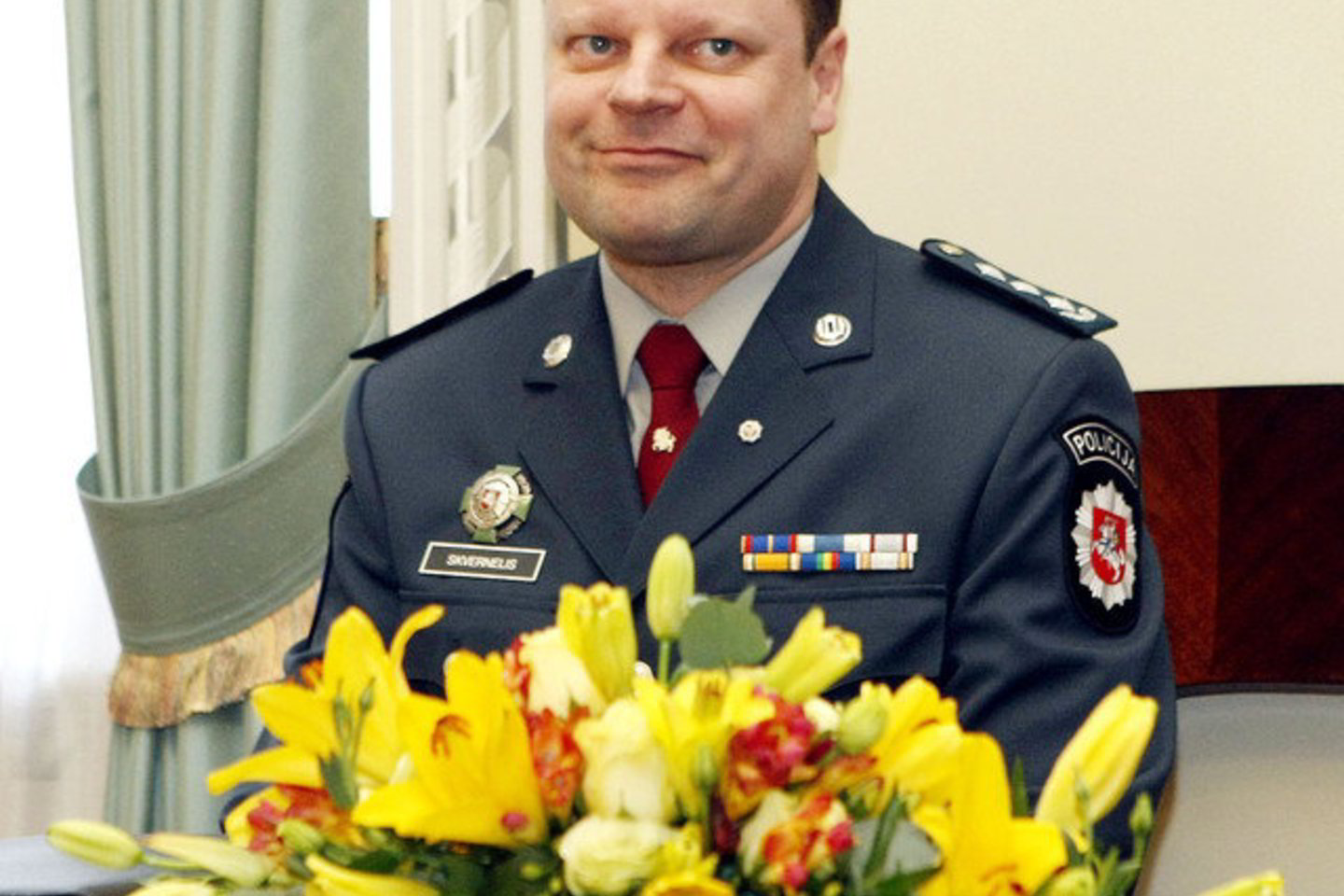 39 metų S.Skvernelis policijos vadovo poste pakeitė Vizgirdą Telyčėną.