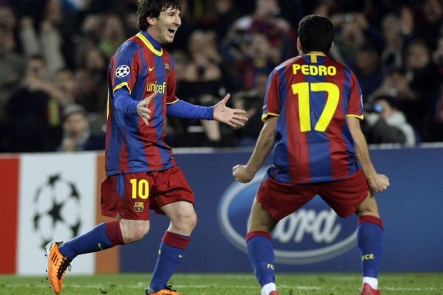 L.Messi pelnė du įvarčius.