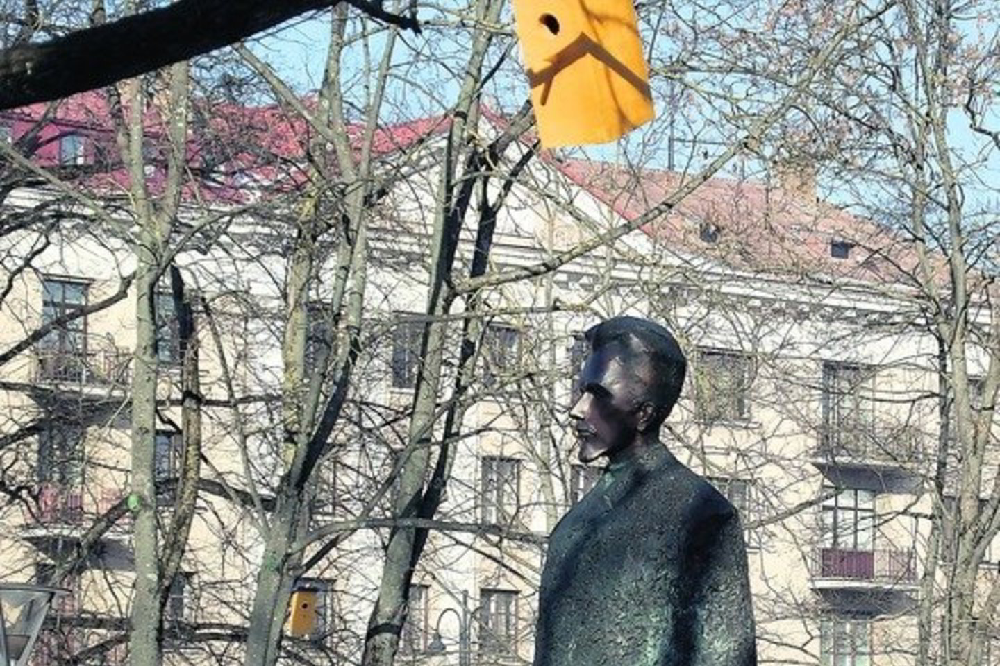 Inkilai V.Kudirkos aikštėje esančiuose medžiuose kabojo tik kelias dienas.