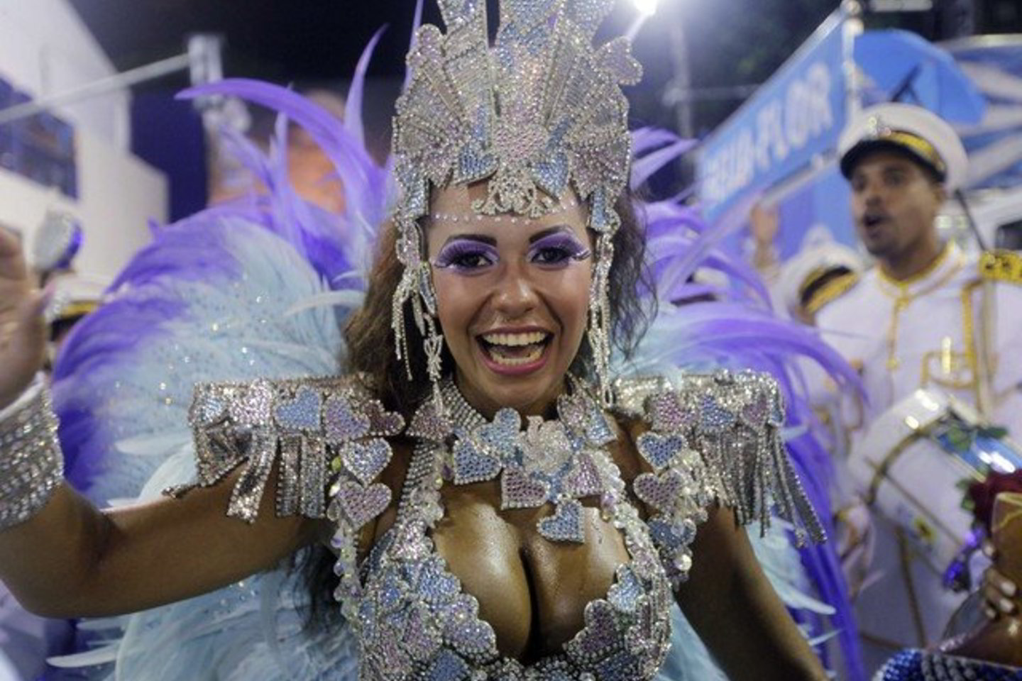 Raissa Oliveira iš "Beija-flor" sambos mokyklos.