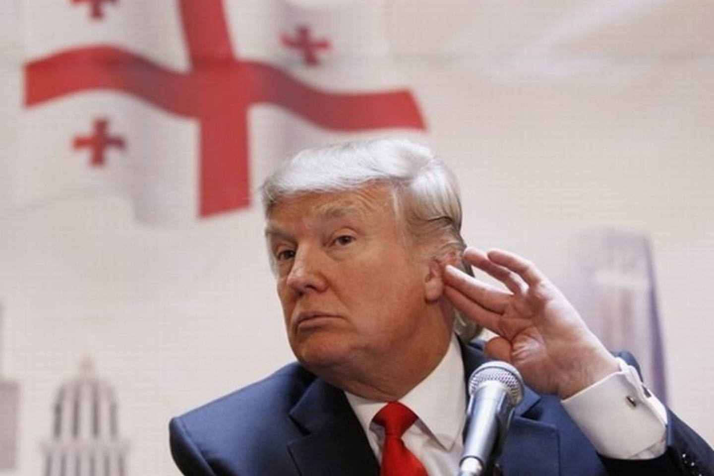 D.Trumpas pažymėjo, kad „Gruzija nuostabi šalis, turinti puikų lyderį".