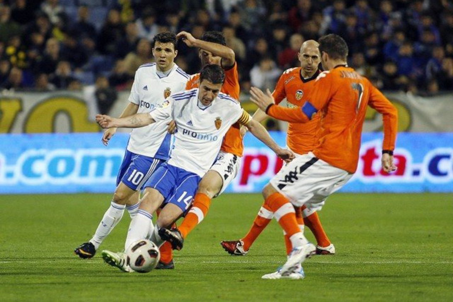 „Valencia“ komanda svečiuose 0:4 pralaimėjo „Zaragoza“ futbolininkams.