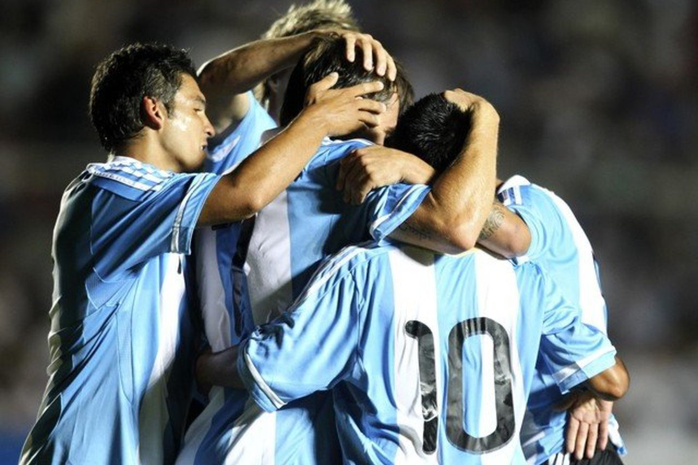 Argentinos futbolininkai įmušė keturis įvarčius.