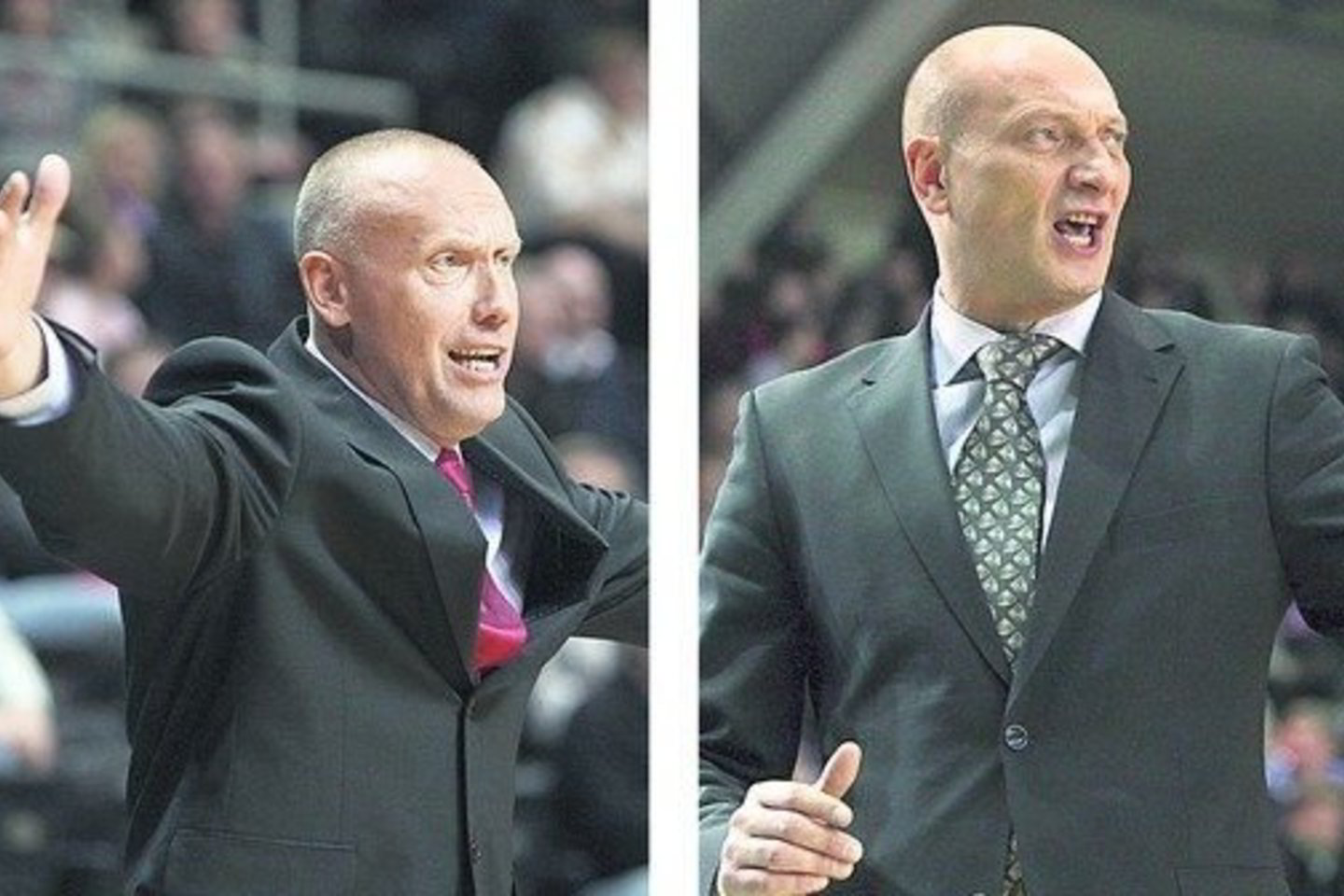 R.Kurtinaitis (nuotr. kairėje) VEF komandos vairą perdavė savo geram draugui ir bendražygiui R.Butautui.