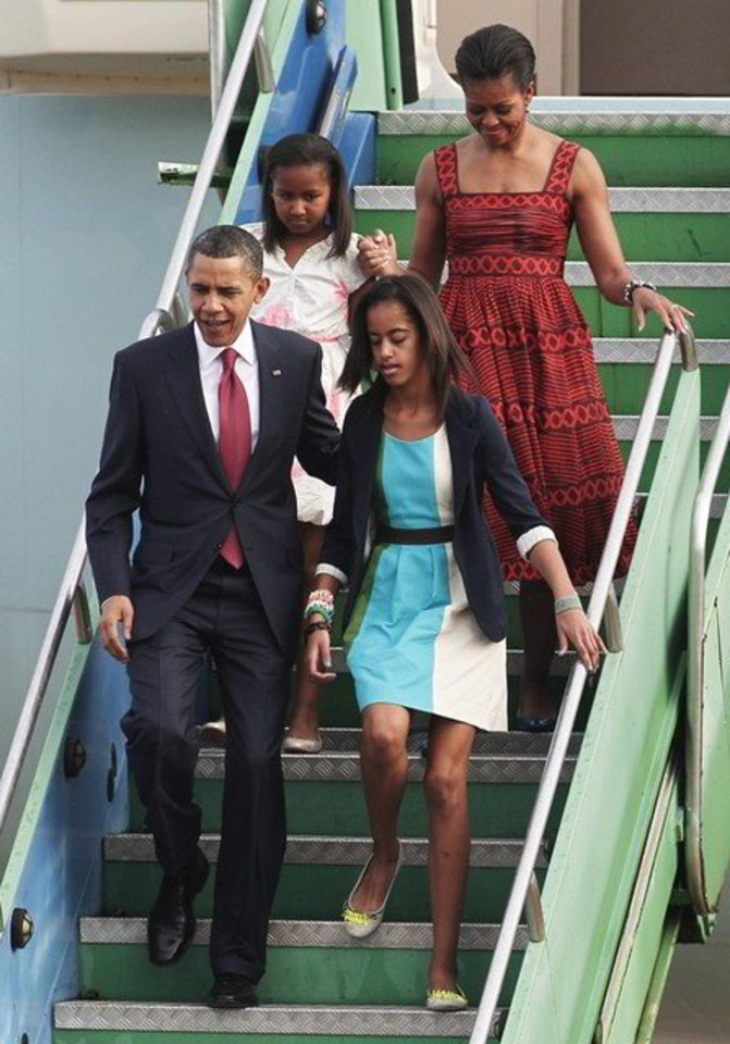 JAV prezidentas B.Obama atvyko į Braziliją.