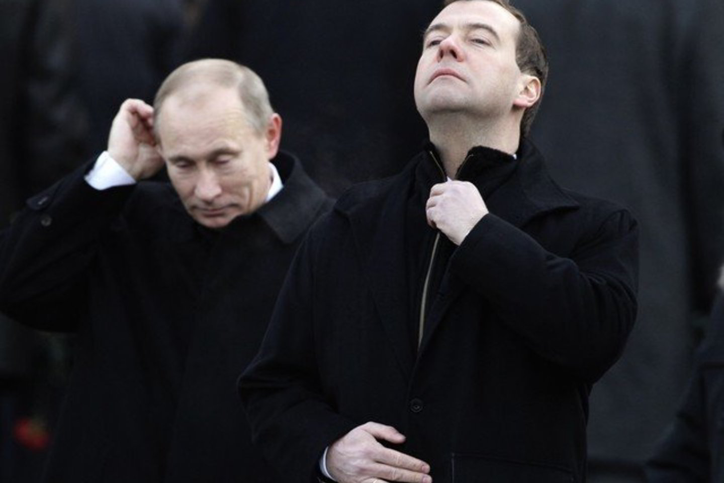 V.Putinas ir D.Medvedevas skirtingai įvertino įvykius Libijoje.