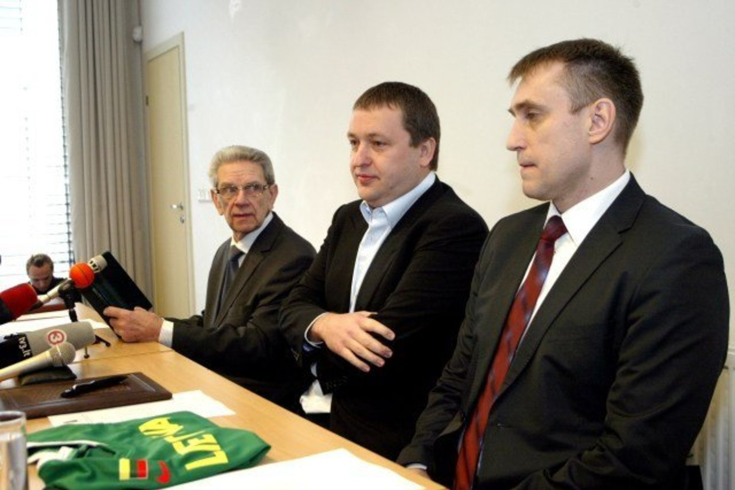 Rinktinės treneris K.Kemzūra (dešinėje) kelioms dienoms grįžo į Lietuvą.