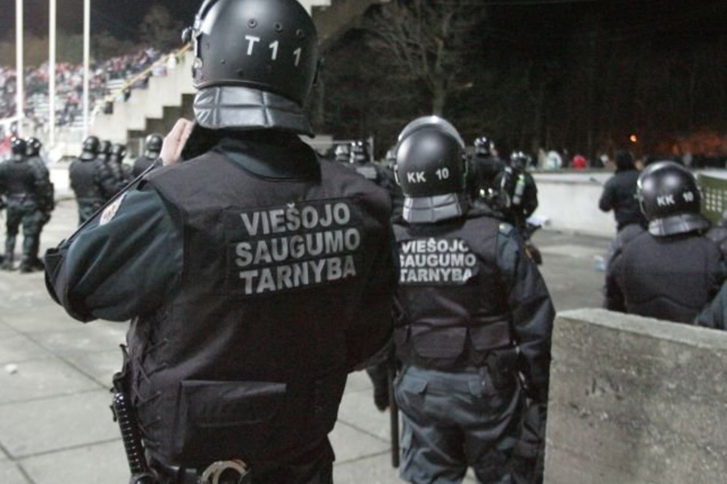 Pareigūnas dirba Viešojo saugumo tarnyboje.