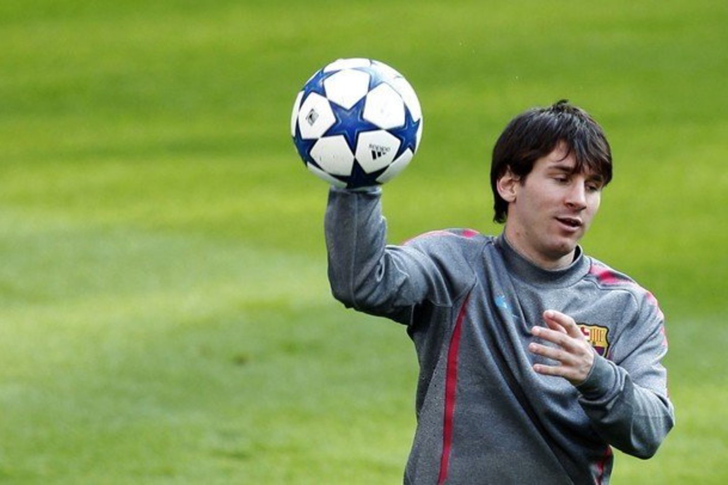 Rezultatyviausias „Barcelona“ žaidėjas - L.Messi.