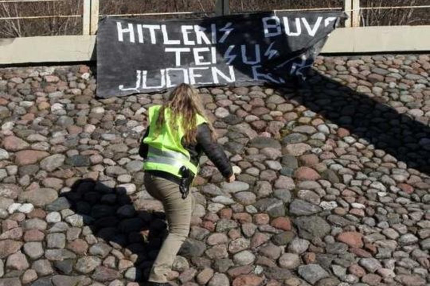 Balandžio pabaigoje buvo užfiksuotas ne vienas antisemitinis išpuolis.