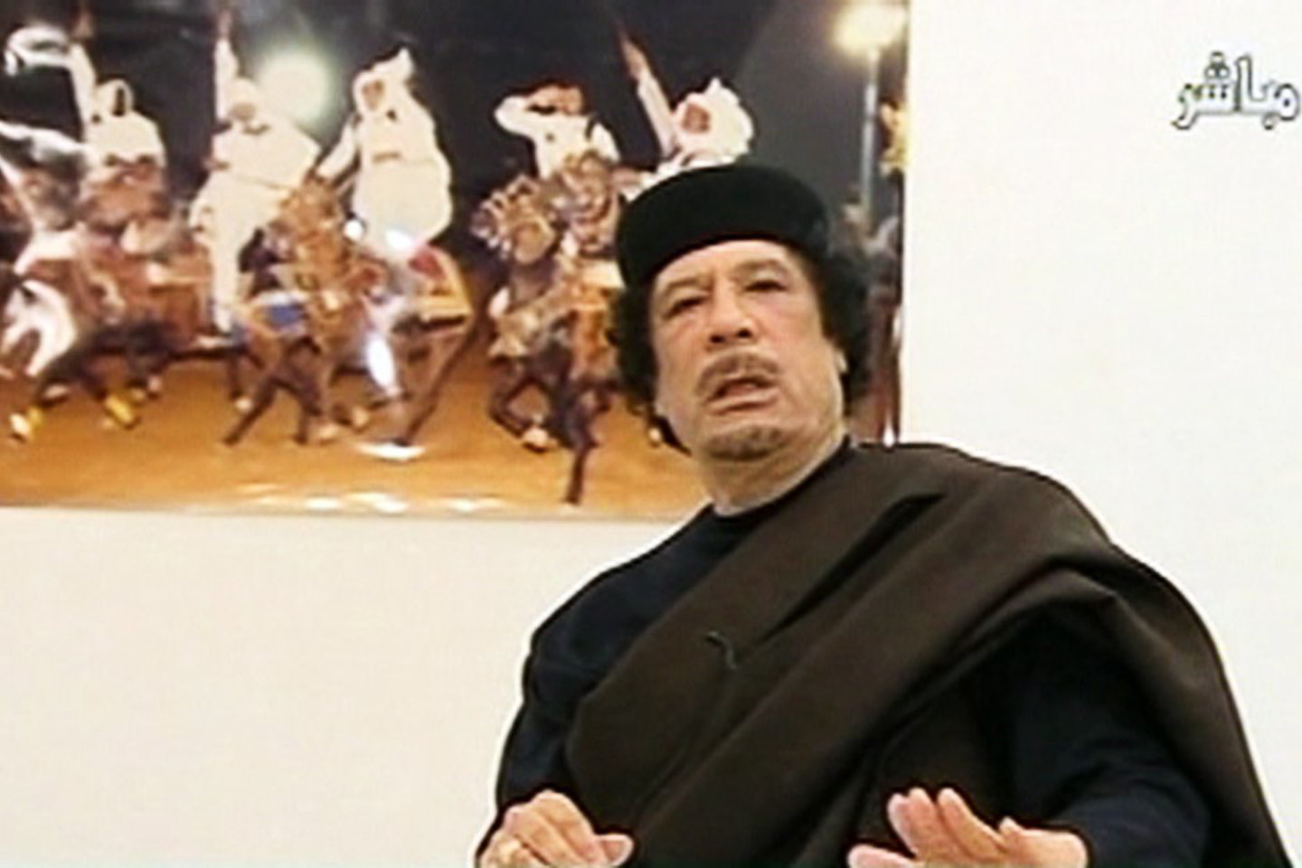 M.Gaddafi rėžimo gynėjai užpuolė Jungtinių tautų būstines Tripolyje.