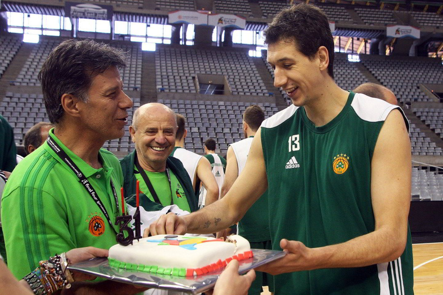 D.Diamantidis priiminėjo sveikinimus.
