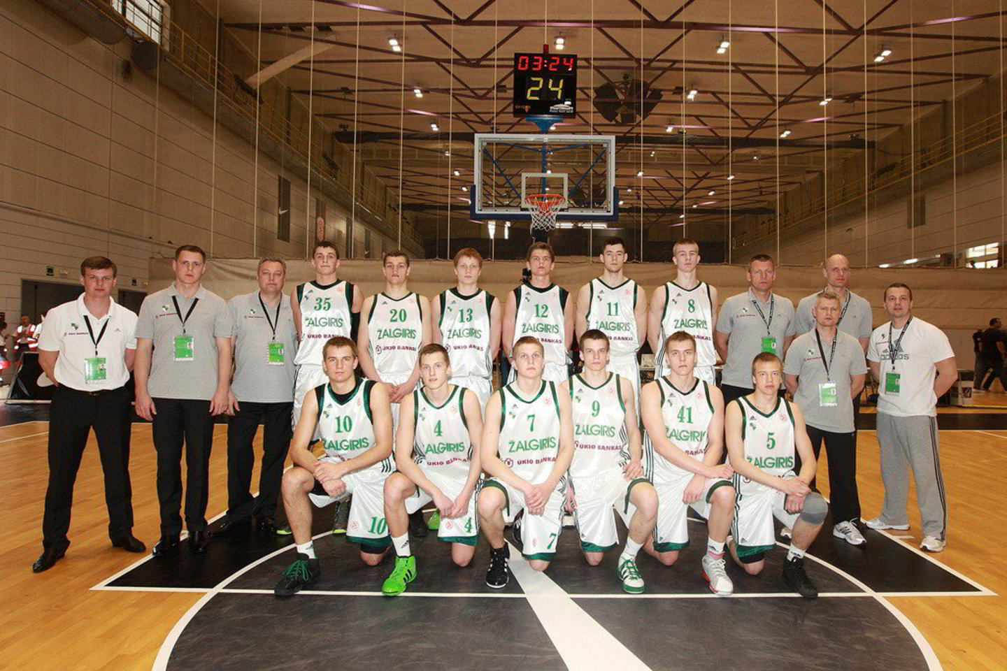 „Žalgirio“ jaunių komanda.