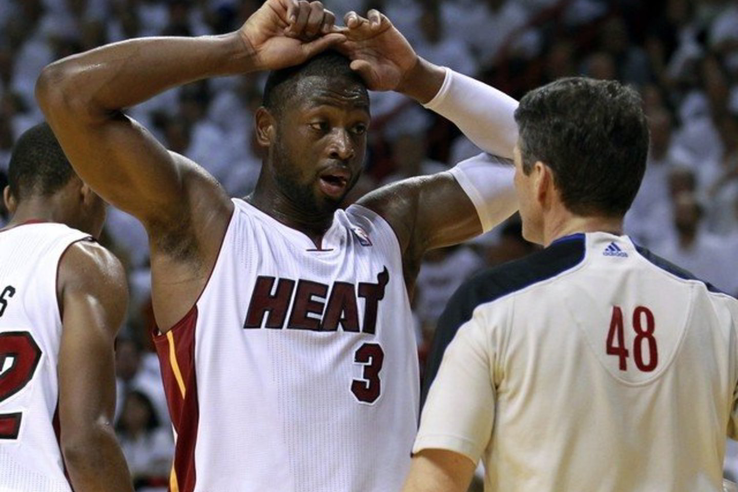 D.Wade'as buvo rezultatyviausias „Heat“ žaidėjas.