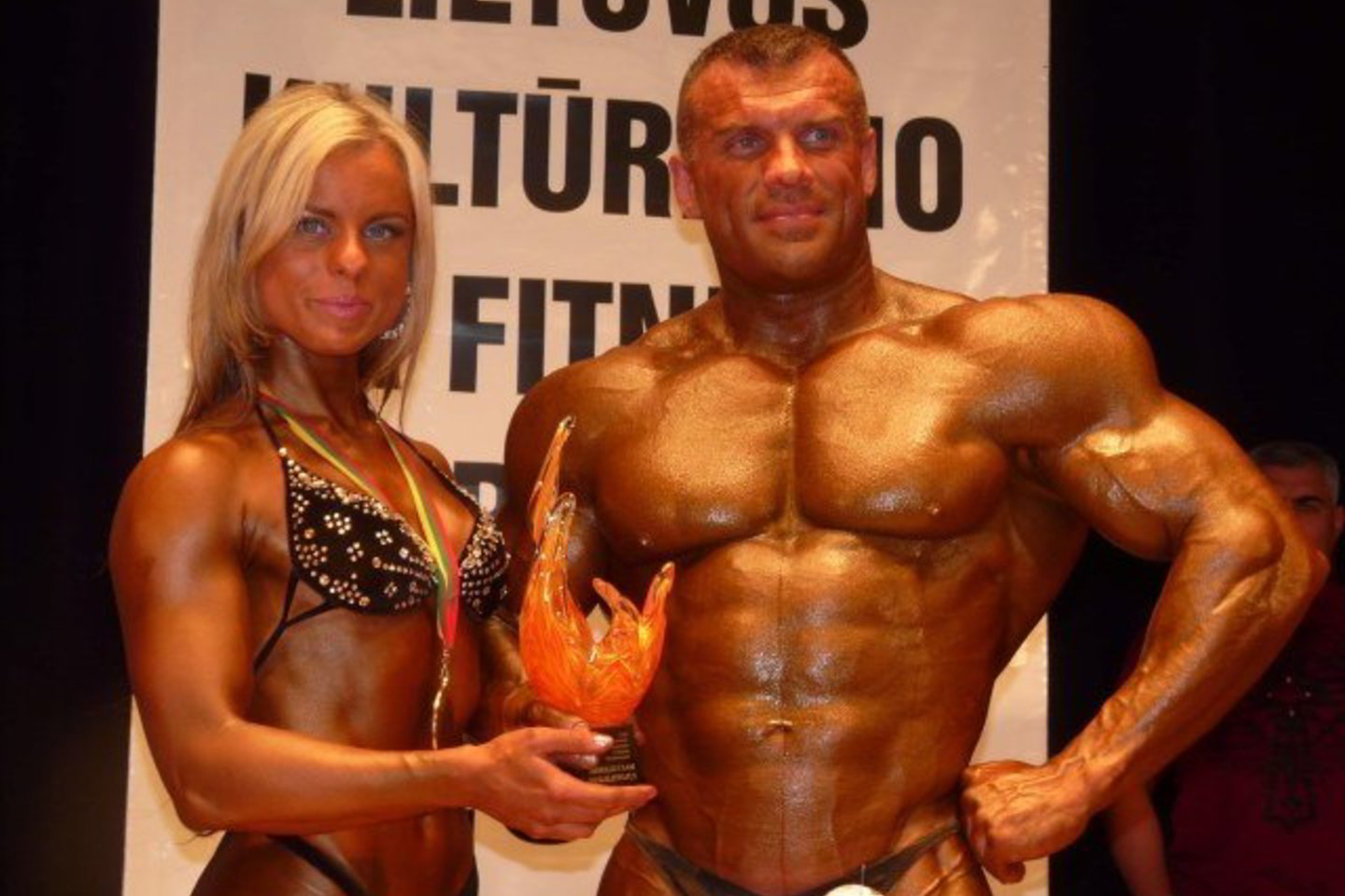Lietuvos čempionato absoliutūs nugalėtojai Arūnas Vandys ir Renata Marcinkutė.